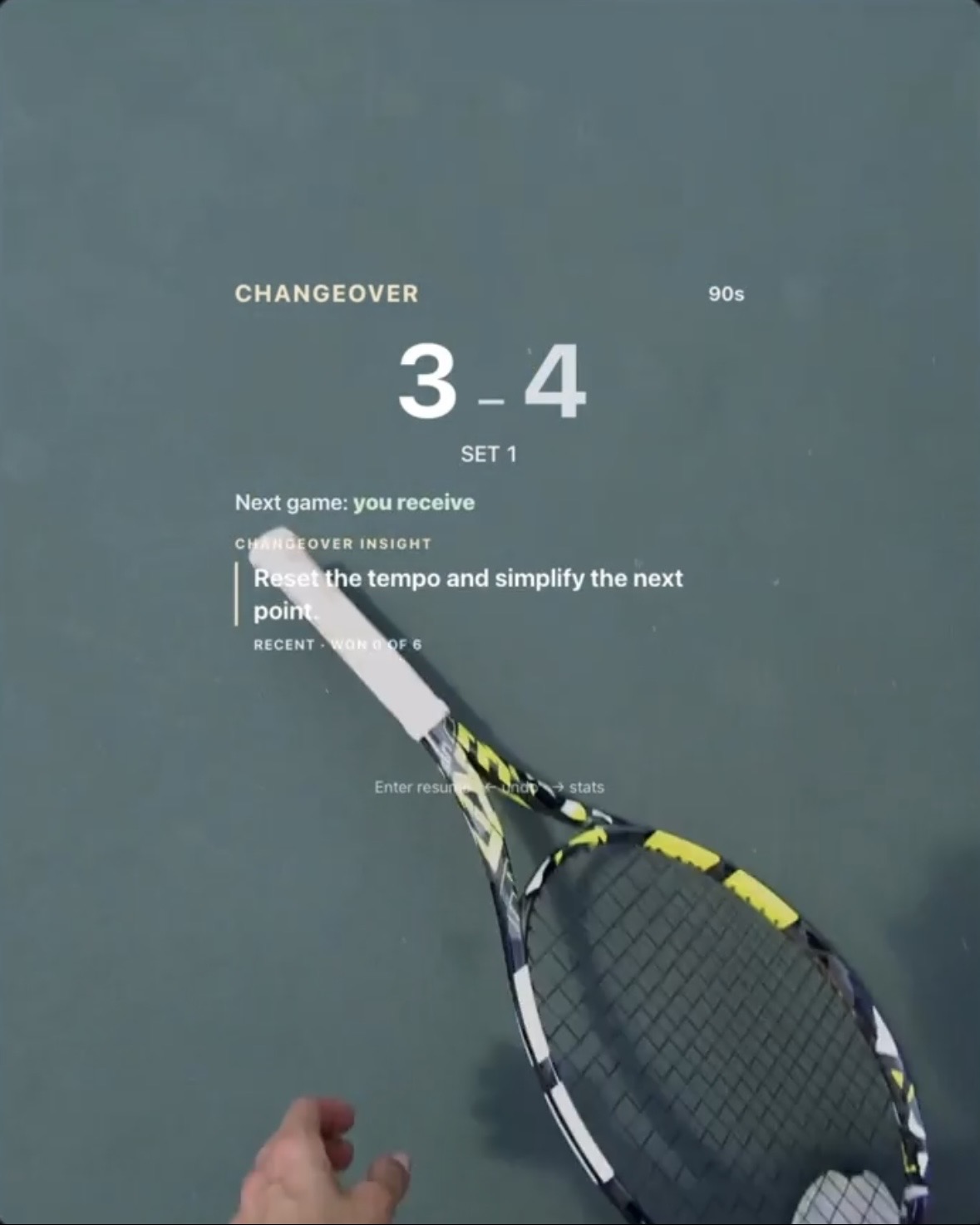 Tennis Score Keeper & AI Coach